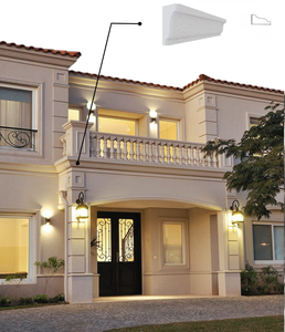 Moldura Decorativa de Cornisa para Techo de Villa Estilo Victoriano, de Espuma EPS de Alta Densidad, Ignífuga y Pintable, Personalizada - Product Image 2