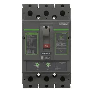 Noark Electric UL489 répertorié 160 ampères 200 ampères 250 ampères 3P 4P 240V 480V 600V 50kA 65kA 100kA 150kA MCCB disjoncteur à boîtier moulé