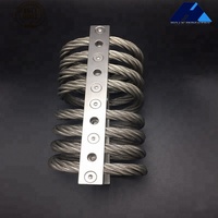 Isolateur de vibrations pour câble métallique Hoan JGX-1276D-220B, construction en aluminium/acier inoxydable, garantie 1 an pour un fonctionnement fluide de l'équipement