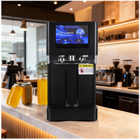 Machine de scellage de canettes entièrement automatique non rotative 55 mm pour canettes de lait, thé, café, jus, soda, PET, aluminium, transparentes et alimentaires