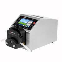 Bomba Peristáltica Pequeña Lead Fluid BT100F, Dispensador de Laboratorio, Fabricante Chino, Bomba Dosificadora OEM con Controlador y Motor Paso a Paso