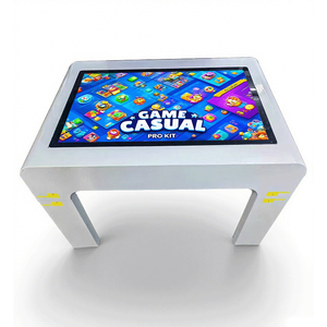 Интерактивный 32, 43, 55 дюймов, HD, умный мультимедийный сенсорный экран, кофейный и игровой столик, светодиодные полосы для домашней школьной игровой группы - Product Image 5