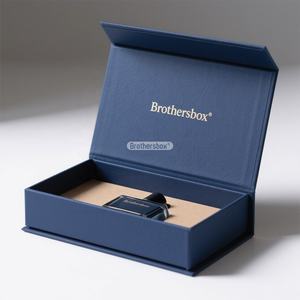 Venta al por mayor de lujo con logotipo personalizado de cartón de lujo cajas magnéticas de embalaje de lujo Cajas de Regalo de papel mate - Product Image 1