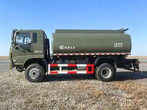 Camion-citerne à essence 4x4 en acier inoxydable pour le transport de carburant, occasion, à vendre, utilisé pour le ravitaillement des camions - Product Image 6