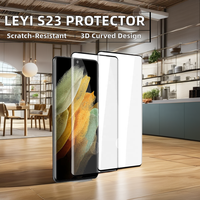 Protecteur d'écran en verre trempé incurvé 3D haute transparence pour Samsung Galaxy S25 Protection ultra complète téléphone chaud anti-rayures