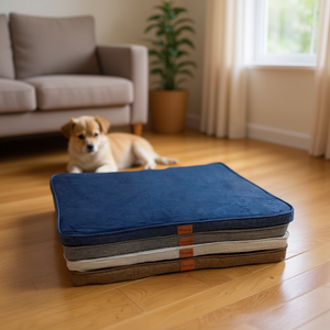 Tappetino per Animali Domestici Super Morbido in Spugna Cristallina Blu Scuro 80*120*5cm, Qualità Premium - Product Image 3