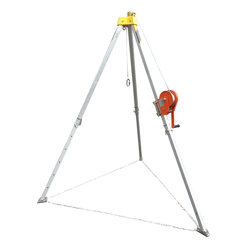 Fall Arrest and Recovery Systems Tripod Rescue System
