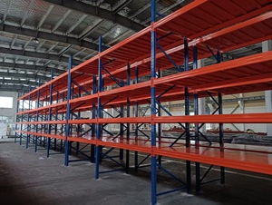 מתכוונן קל להתקין פלדה תעשייתי למינציה ערמה מדפים כבדים מתלה מזרן עם חפיסות - Product Image 3