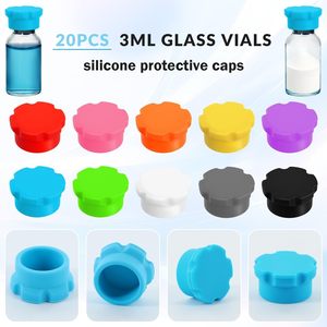 Tapa de Silicona para Botella de Insulina de 3ml y 5ml, Tapa Selladora de Color Personalizada con Logotipo, Venta al Por Mayor de Fábrica - Product Image 3