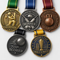 Médaille sportive personnalisée, médaille de baseball en alliage de zinc moulé sous pression avec finition émail dur, cadeau de reconnaissance pour entraîneur de championnat de ligue junior