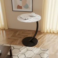 Table console minimaliste moderne, mini table basse, table d'appoint de canapé, meuble d'appoint pour salon, balcon, coin, table de chevet