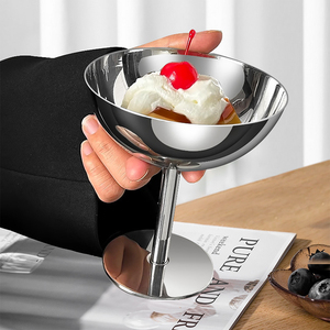 Vente en gros usine – <span class=keywords><strong>Gobelet</strong></span> à cocktail et vin en acier inoxydable SS304, multifonction, 160 ml, pour restaurant - Product Image 5