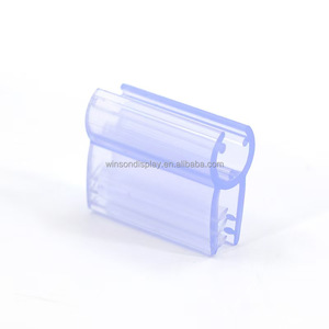 Commercio all'ingrosso di alta qualità campione gratuito di plastica del supermercato cartellino del prezzo di marca mensola porta - Product Image 3