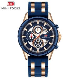 นาฬิกาข้อมือผู้ชาย Mini Focus รุ่น MF0273G MF 0273 ระบบอนาล็อก ปฏิทิน ธุรกิจ กันน้ำ เรืองแสง พร้อมฟังก์ชั่นจับเวลา ควอตซ์ - Product Image 5