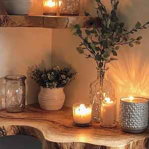 Wholesale <strong>Rustic</strong> Live Edge <strong>Corner</strong> Floating Shelf Christmas Wall <strong>Shelving</strong> Solid Wood Slab Invisible Wall Mounted Shelves - Product Image 6