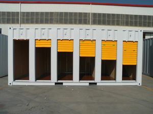 40ft/20ft Steel Security <b>Door</b> Storage Shipping Container with Sandwich Panel for Warehouse Use - Product Image 3