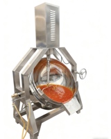 Marmite de cuisson et de mélange pour sauces piquantes, sauces chili, pâte de piment et sauces épicées, compatible wok planétaire