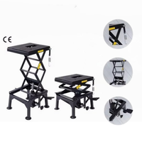 Table élévatrice à ciseaux robuste de 300LBS, roues de support hydrauliques pliables pour Dirt Bike/Moto, cric de voiture neuf, genre de produit