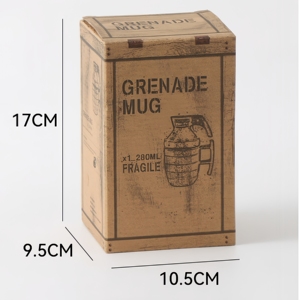 Vente en gros de tasse en céramique en forme de grenade tasse à grenade créative au design unique tasse à café amusante avec couvercle - Product Image 3