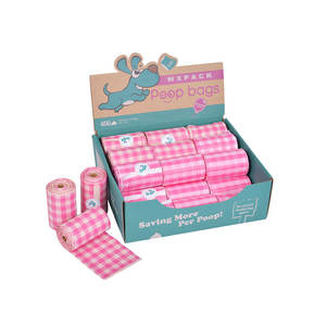 Impreso personalizado respetuoso con el medio ambiente biodegradable compostable desechable perfumado sin perfume perro mascota basura caca bolsas para perros - Product Image 5