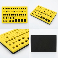 Insert de protection en mousse EVA haute dureté, recyclable et écologique, pour boîte de rangement d'outils
