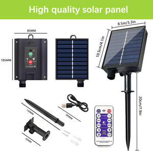 Guirlande lumineuse solaire, jardin féerique, lampe LED imperméable pour l'extérieur, pour Noël, les fêtes, la décoration de la maison - Product Image 4