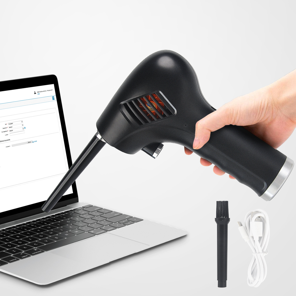 Заводская прямая Беспроводная воздухоочиститель, USB перезаряжаемый беспроводной компрессионный очиститель для ПК, ноутбука, автомобиля, клавиатуры