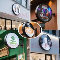 Écran d'affichage à LED circulaire personnalisé de 50cm 4.28 pouces pour la publicité électronique pour les fabricants