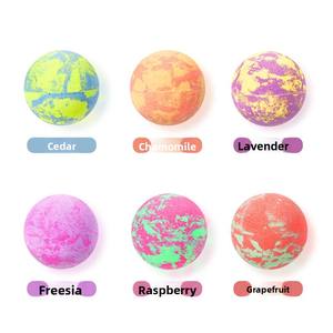 Bombes de bain multicolores transfrontalières 60g, boules de <span class=keywords><strong>sel</strong></span> de bain à dissolution rapide, <span class=keywords><strong>sel</strong></span> de mer, <span class=keywords><strong>sel</strong></span> d'<span class=keywords><strong>Epsom</strong></span>, huile essentielle, bain moussant - Product Image 4