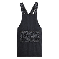 Tablier robuste personnalisé avec logo OEM, tablier de cuisine imperméable réglable pour femmes, barbier, chef cuisinier