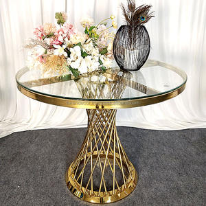 Furun Table en métal moderne design d'usine Table en acrylique Table de banquet pour événement Table de mariage - Product Image 4