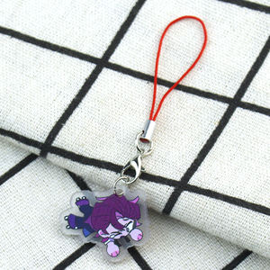 Jeu Dead Plate Vince <span class=keywords><strong>Rody</strong></span> Cosplay Porte-clés Acrylique Porte-clés 2 Pcs/Set Porte-clés Corde Téléphone Chaîne Sac Pendentif Accessoires Prop - Product Image 5