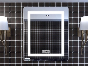 <span class=keywords><strong>Miroir</strong></span> intelligent de <span class=keywords><strong>douche</strong></span> à led personnalisé, anti-brouillard, <span class=keywords><strong>avec</strong></span> écran tactile, pouces - Product Image 4