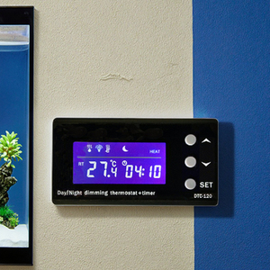 DTC-120 실내 낮 밤 수족관 온도 조절기 및 타이머 플라스틱 온도 컨트롤러 파충류를위한 OEM 지원 - Product Image 3