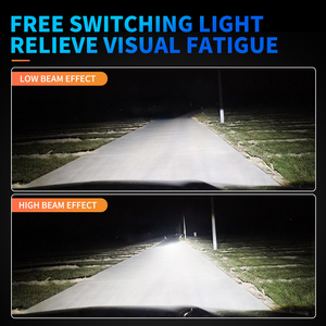 หลอดไฟหน้า LED แบบปลั๊กแอนด์เพลย์ <span class=keywords><strong>H3</strong></span> H4 H7 9005สำหรับไฟหน้ารถยนต์ - Product Image 3