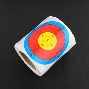 Archery Target Paper 3 Inch Self Adhesive Stickers For Darts And Shooting Sports 100 Pieces Outdoor Indoor Use - Product Image 1