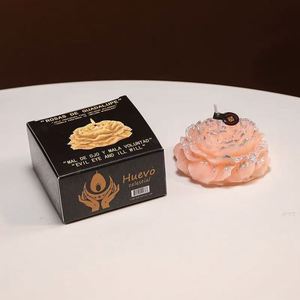 Nouvelle arrivée - Bougie parfumée à la pivoine avec cire de soja sans fumée pour cadeaux d'anniversaire - Product Image 3