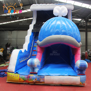 Tobogán de ballena inflable de PVC para exteriores comercial personalizado - Product Image 3