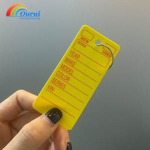 Chất lượng cao thẻ PVC đặt hàng số lượng lớn 200 cái/nhựa bền trống xe nhận dạng thẻ cho bãi đậu xe & an ninh - Product Image 3