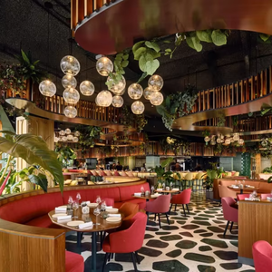 أريكة حديثة التصميم للفنادق والمطاعم، أريكة نصف دائرية، وحدات مقاعد وطاولات وكراسي - Product Image 3