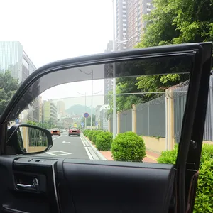 Para <span class=keywords><strong>Ford</strong></span> <span class=keywords><strong>Transit</strong></span> 2000-2013 Deflectores de viento de ventana lateral automática Viseras Protector de lluvia negro Visera de puerta Sombrillas de ventilación Humo oscuro Ventvisor - Product Image 4