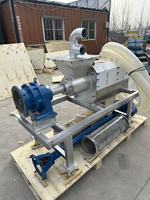 Déshydrateur de fumier animal de bonne qualité / Séparateur de fumier de poulet / Presse à vis pour séparation solide-liquide