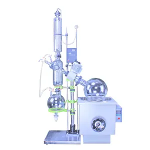 Penyuling minyak esensial kaca skala laboratorium 30l Rotovap evaporator Putar