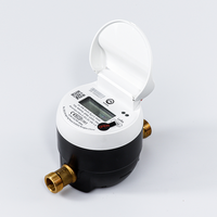 Compteur d'eau intelligent sans fil domestique à ultrasons AMR AMI R250 pour usage résidentiel