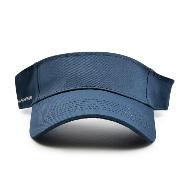 Embroidery Sun Visor Hat Cotton Outdoor Sport Beach Running Golf Visor Cap