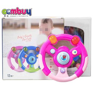 <span class=keywords><strong>Volante</strong></span> educativo dei giocattoli educativi dell'automobile musicale del suono dell'altoparlante di simulazione - Product Image 3