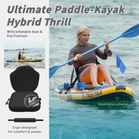 ITAOSTAR 12 'x 35 "x 6" Plomb L01A 2025 Sup paddleboard planche de surf sports nautiques nouvelle planche de surf transparente debout planche de paddle de mer