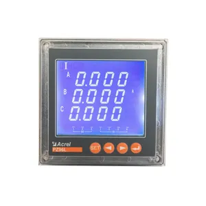 Acrel Display Digital LCD Medidor de Energia de Potência Kwh PZ96L-E4/C Dispositivo de Medição Multifuncional com Comunicação RS485
