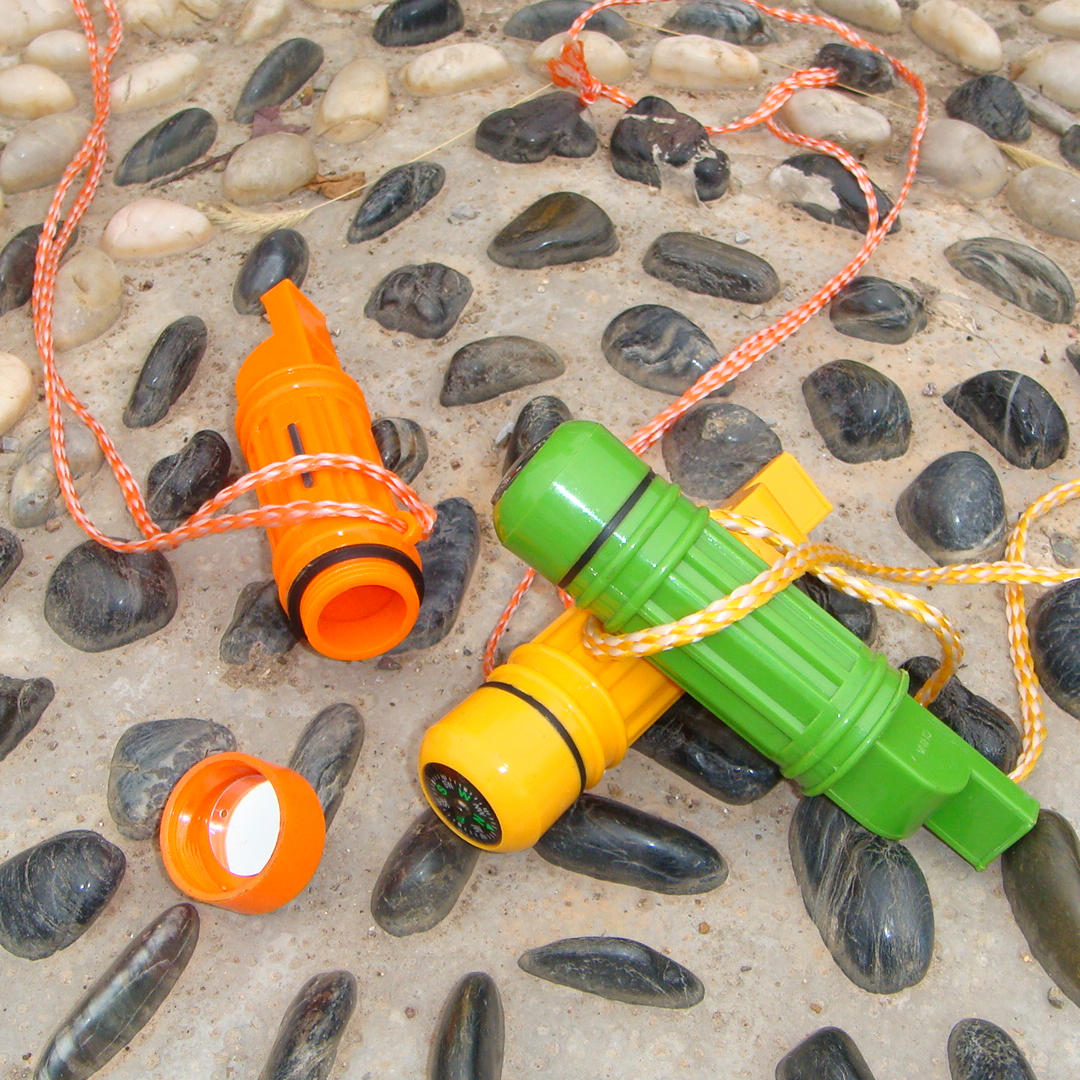 5 in 1 Survival Whistle - Ultimate Outdoor Safety Tool