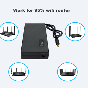 DC 12V 1A 2A 3A Mini UPS แบตเตอรี่แหล่งจ่ายไฟ 12V DC เอาต์พุตเครื่องชาร์จสําหรับ WIFI เราเตอร์โมเด็ม